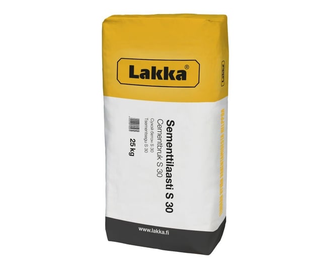 SEMENTTILAASTI LAKKA S 30, 25 KG