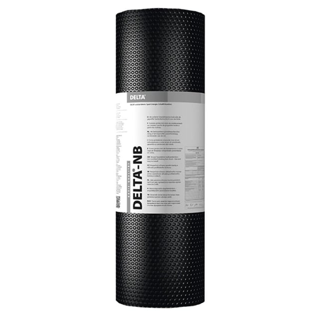 DELTA NB-SOKKELILEVY 1m x 20 m/rll 200 KN/m2