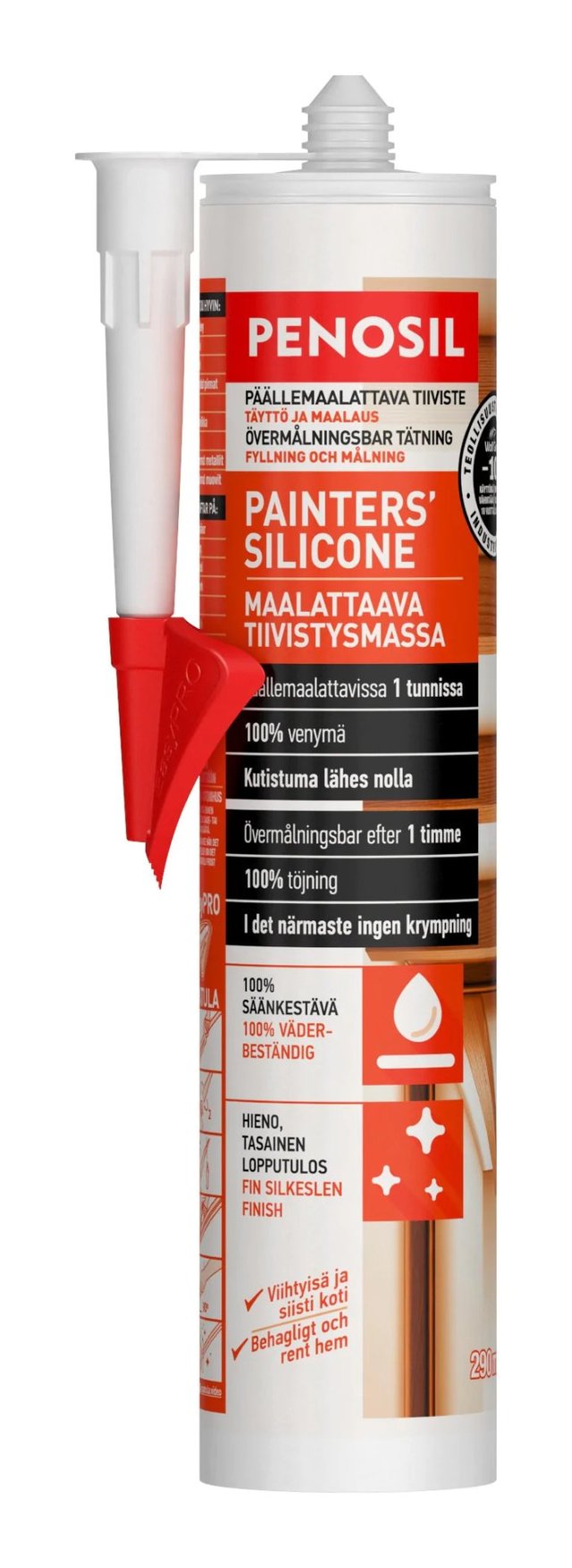 Painters Silicone - maalattava saumamassa liikuntasaumoihin