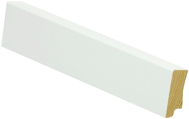 Jalkalista 15x42x3600 Valkoinen
